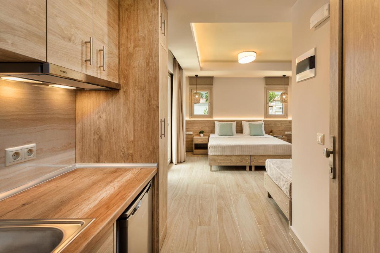 Makris Luxury Rooms Leptokaryá Luaran gambar
