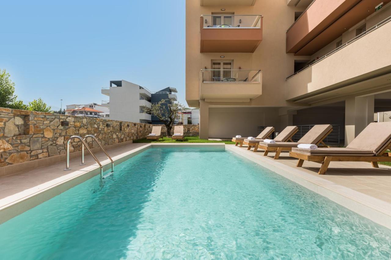 Makris Luxury Rooms Leptokaryá Luaran gambar