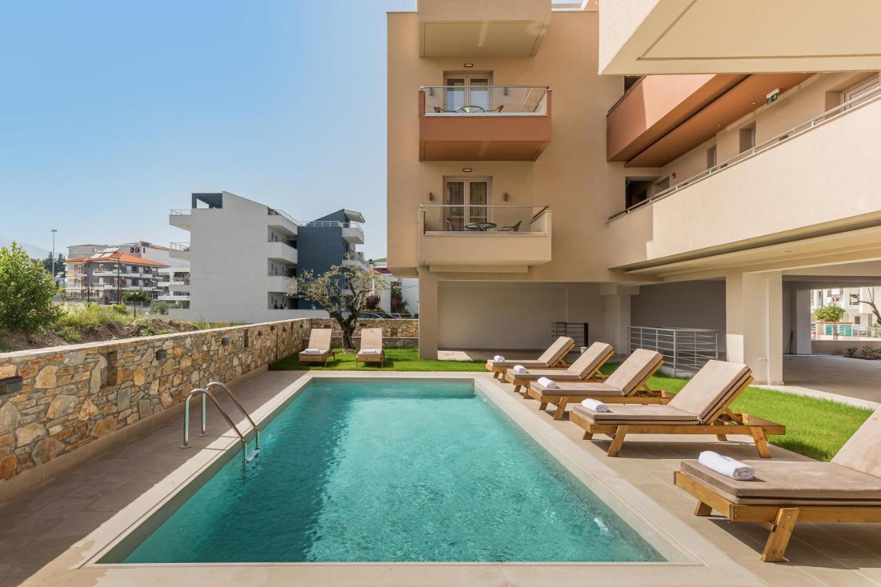 Makris Luxury Rooms Leptokaryá Luaran gambar