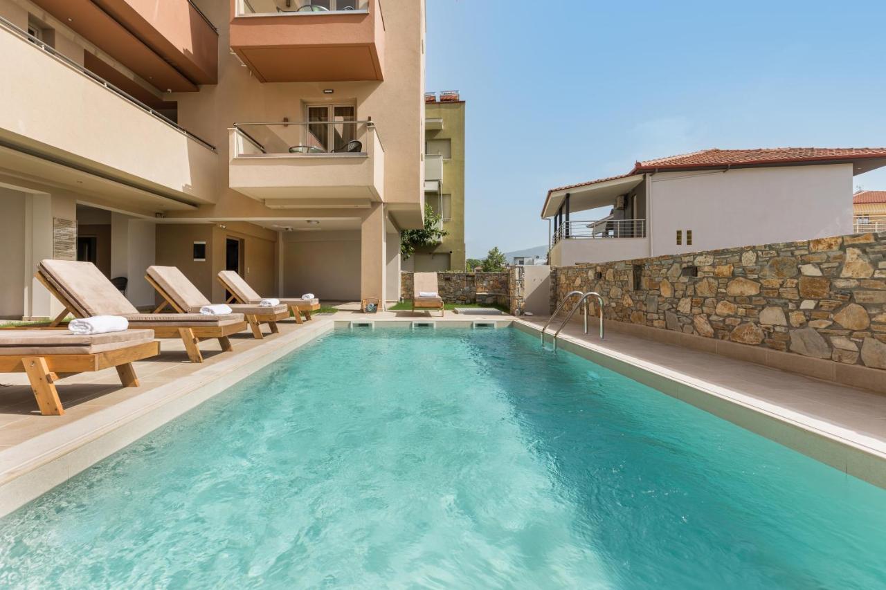 Makris Luxury Rooms Leptokaryá Luaran gambar